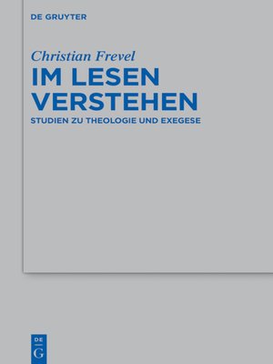 cover image of Im Lesen verstehen